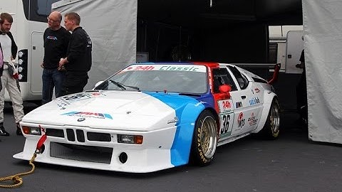 BMW M1 Procar AMAZING SOUNDS!! Big Flames, Accelerations & Downshifts - AH Racing