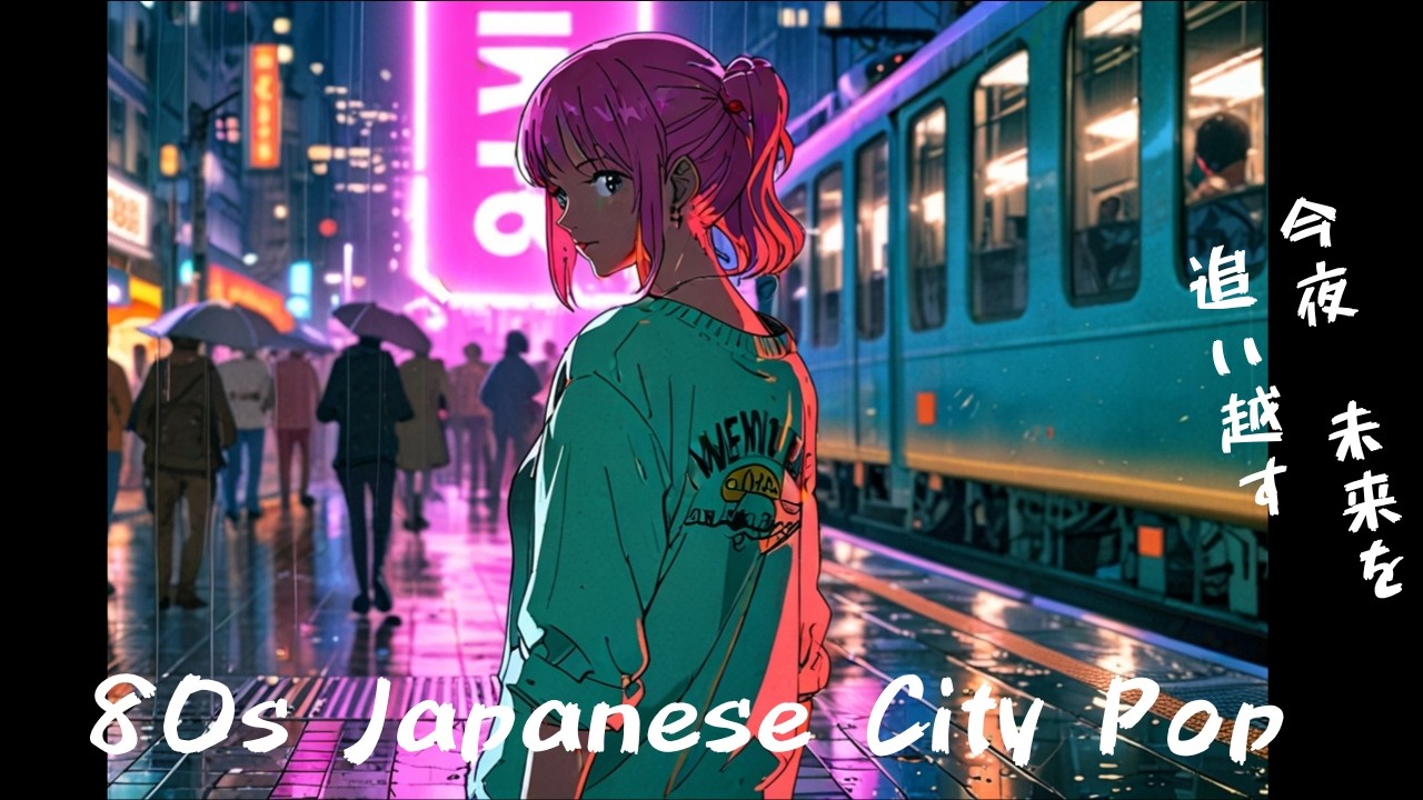 1986 CITY POP】未来へ駆ける5曲｜女性ボーカル×疾走感×ネオン