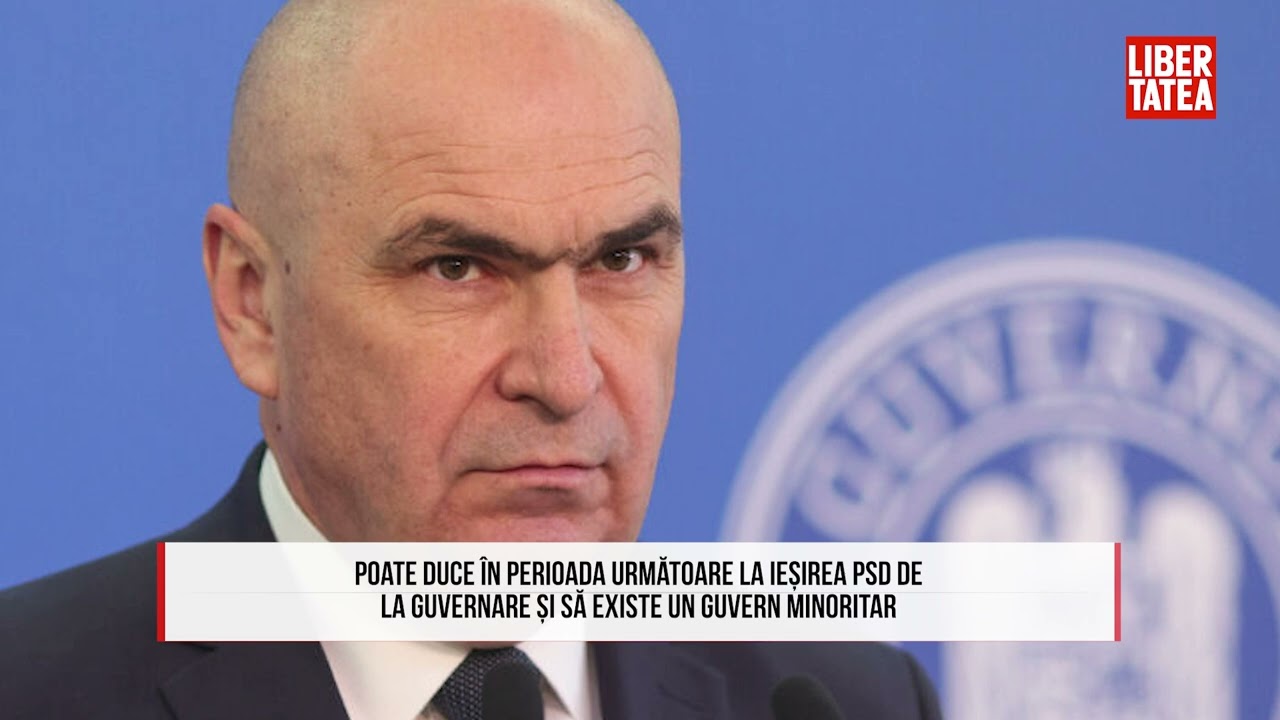 Ilie Bolojan a recunoscut pentru prima dată că nu exclude un guvern...|Libertatea