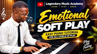 Emotional Soft Play — Easy Piano Tutorial screenshot 3