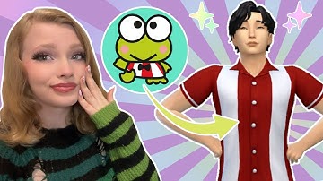 Making Sanrio Characters in the Sims 4 // Kerropi