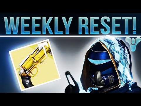 Destiny Weekly Reset! SPONSOR BUTTON HYPE! (Raid, Nightfall, Weekly Heroic's, Crucible and More!)