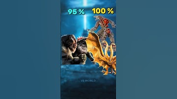 Godzilla x kong full power ( 100 %) vs Mechagodzilla & King Ghidorah full power (100 %)