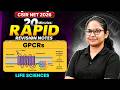 GPCRs Rapid Revision Notes | CSIR NET Life Sciences 2026 | 20-Minute Revision