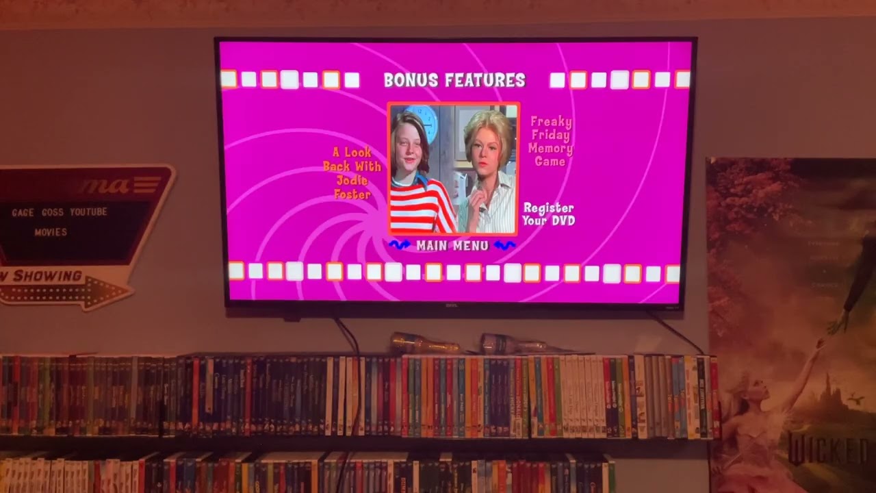 Menu walkthrough of Freaky Friday The Original Classic 2004 dvd