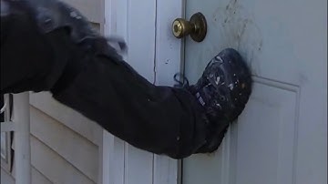 Kick in Security door reinforcement lock 800lb Security Locks Test