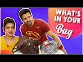 What's in Your Bag? | Sanskruti Balgude & Bhushan Pradhan | Marathi Movie