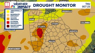 Atlanta now impacted by 'extreme' drought