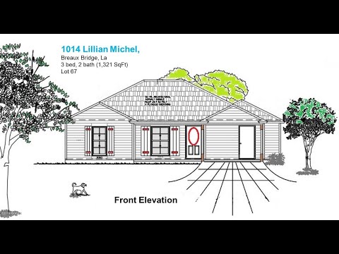 1014 Lillian Michel Drive, Breaux Bridge, LA home video tour