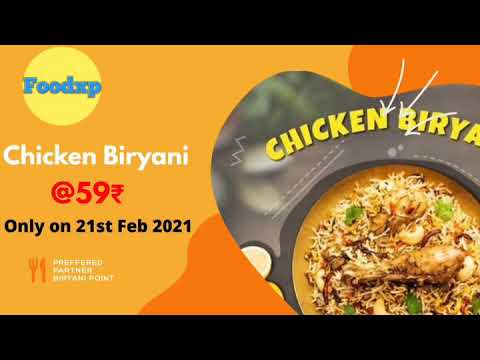 chicken Biryani bat 59 Foodxp- online Food Delivery App Tandur Now order from Foodxp app Tandur