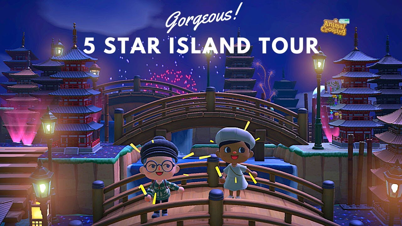 five star island tour animal crossing new horizons