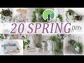 20 dollar tree spring decor diys to try in 2024
