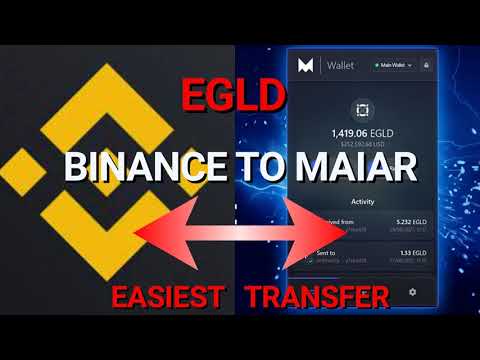 ⚡How to send EGLD from Binance to Maiar⚡ Prepare your funds for Maiar Exchange ⚡Elrond Network