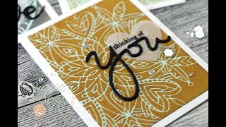 SSS Intricate Stencils & Embossing Paste