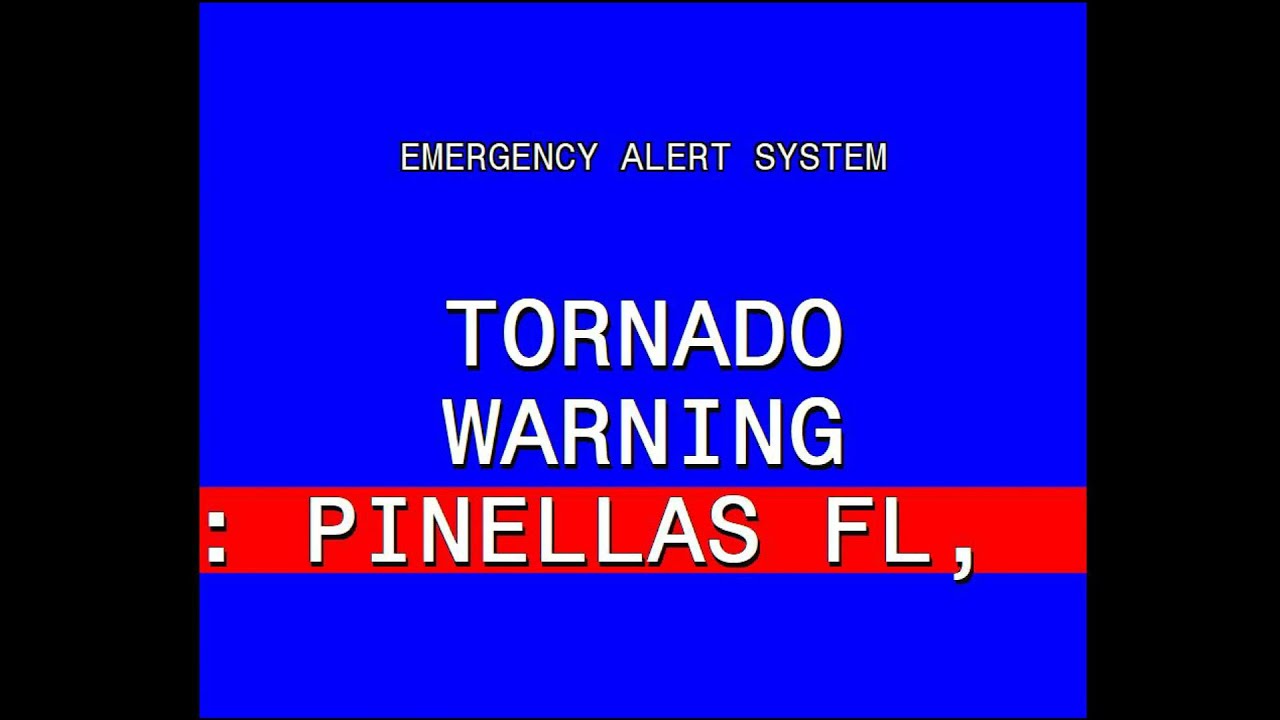 Tornado Warning EAS: Tampa, FL