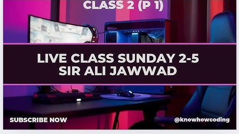Live | Sunday 2-5 | Q-4 | sir ali jawad | prompt engineering|part 1