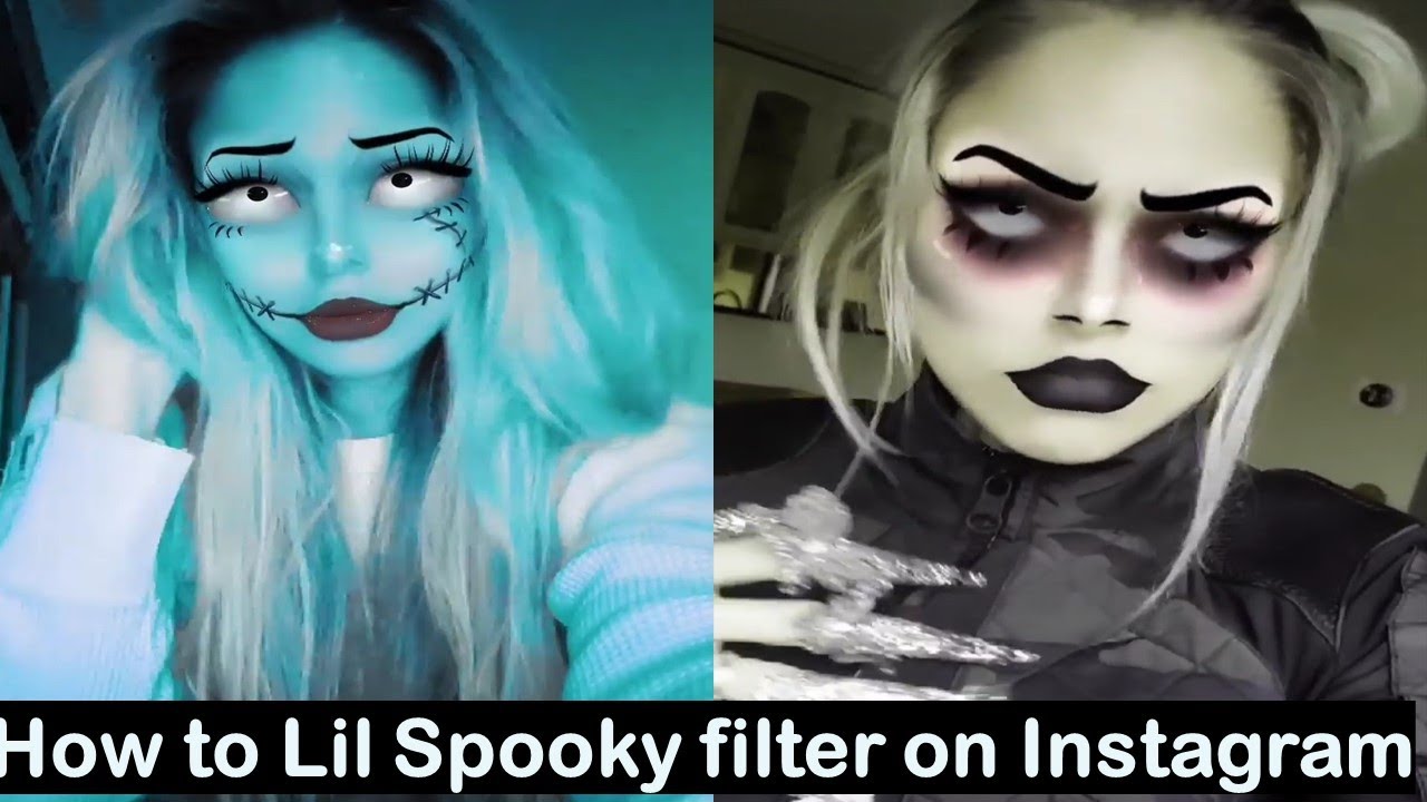 How to Lil Spooky filter on Instagram | Lil Spooky filter Instagram ...