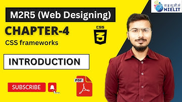 O Level Course M2 R5 | Chapter -5 Class -1 CSS frameworksIntroduction  | Lecture 21 #Html #css