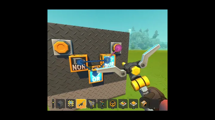 Basic flip-flop: Use BUTTONS as SWITCHES