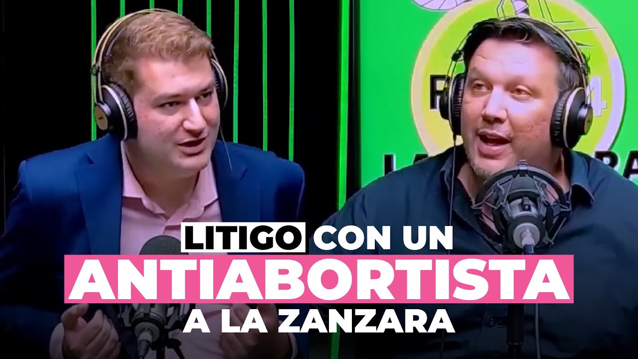 Litigo con un ANTIABORTISTA a La Zanzara