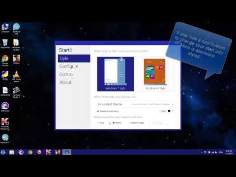 How to get the start menu back in Windows 8 + Free full version of Start8!
