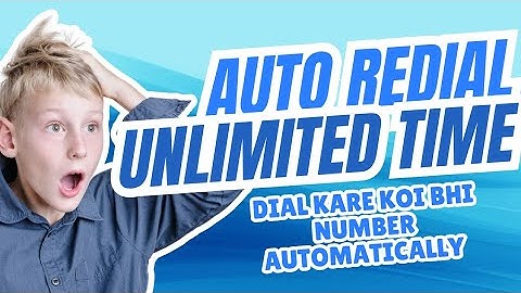 AutoRedial App Preview | Redial Busy Numbers Automatically