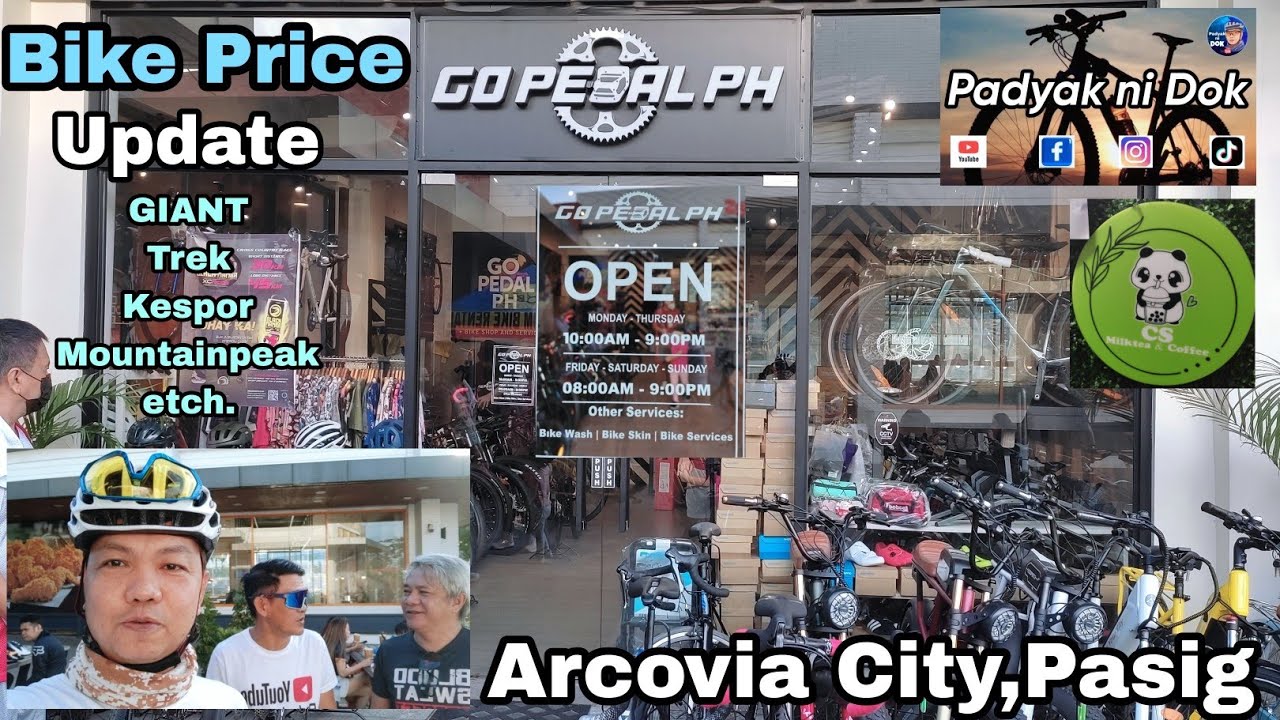 GO PEDAL PH Bike Price Update Colis Milktea and Coffee YouTube