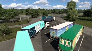 ETS2 1.58  Kässbohrer Double screenshot 1