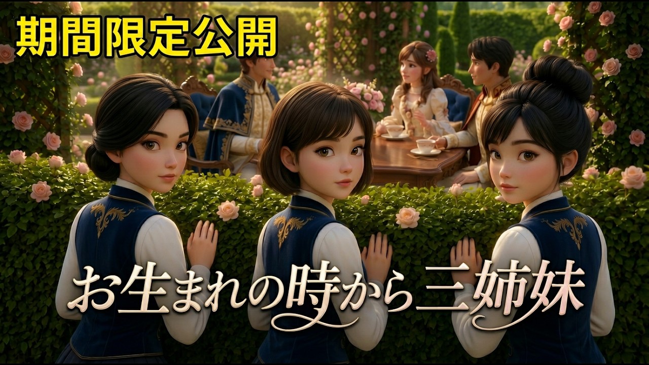 ハンカチはお持ちですね|お生まれの時から三姉妹【期間限定公開 Vol.5】