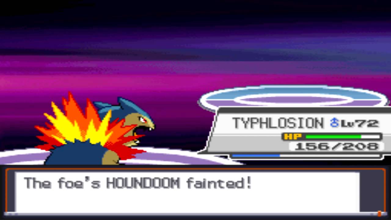 Pokémon Soul Silver - Battle vs. Elite Four Karen [Rematch]