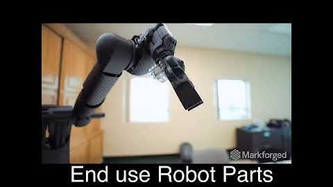 Haddington Dynamics use Markforged to make Robot parts