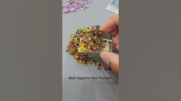 Multi Sapphires from Thailand | Natural Sapphire