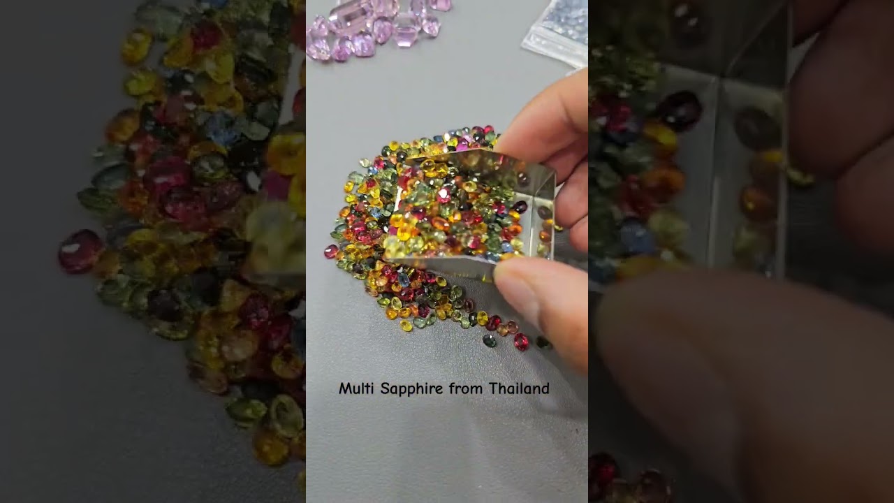Multi Sapphires from Thailand | Natural Sapphire