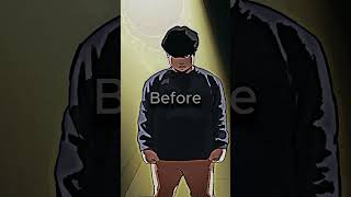 Famous Daniel Park Before Vs After #lookism #manhwa #glowup Net Worth