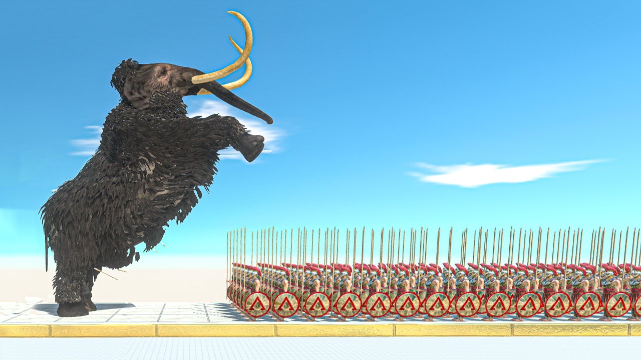 300 SPARTANS vs Every Unit (Bridge Map) - Animal Revolt Battle Simulator ARBS