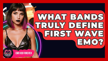 What Bands Truly Define First Wave Emo? - Emo Kid Forever