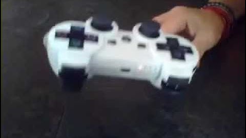 custom painted white tiger PS3 controller-Dualshock3