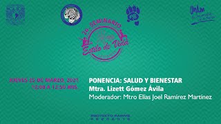 PONENCIA. SALUD Y BIENESTAR