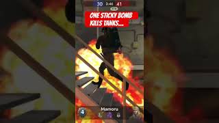 Sticky Bomb To The Face And He Lived?