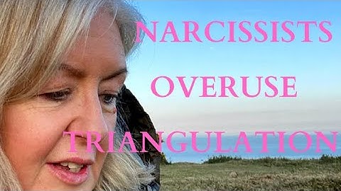 What’s Triangulation ,How Does The Covert #Narcissist Triangulate Their Partner - (Manipulation)