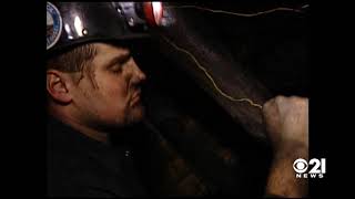 CBS21 News Vault 1995 | A day in the life of Pennsylvania coal miners