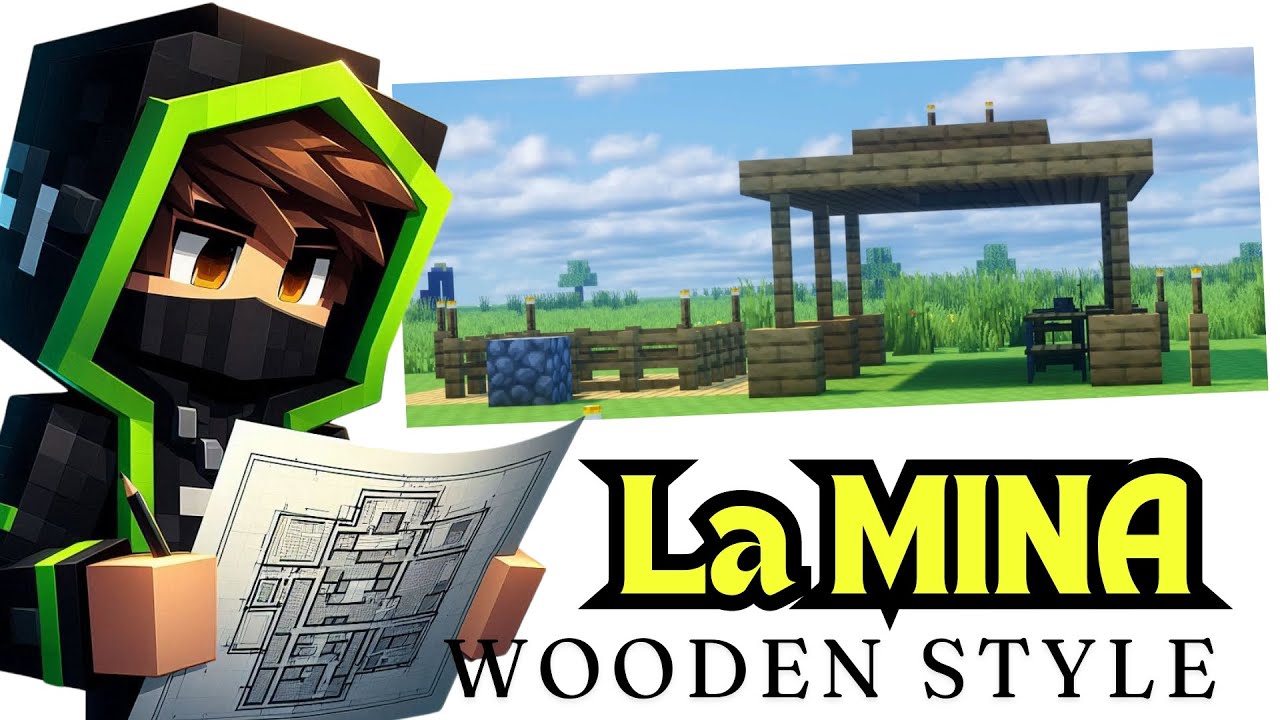 La MINA Wooden MineColonies Construcción YouTube