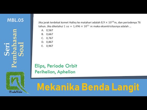 Video: Bagaimana cara menghitung kecepatan dari sumbu semi mayor?