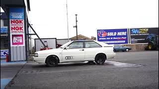 Audi 90 Quattro 900Bhp Drag Race