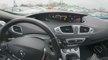 How to Change Instrument Cluster Color in Renault Scenic III (2009-2016)