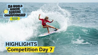 Highlights - Competition Day 7 - 2024 Surf City El Salvador ISA World Junior Surfing Championship