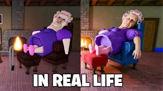 Grumpy Gran Obby in Real Life - All Morphs Unlocked Barry, Ani-Tron, Grumpy Gran, Siren Head
