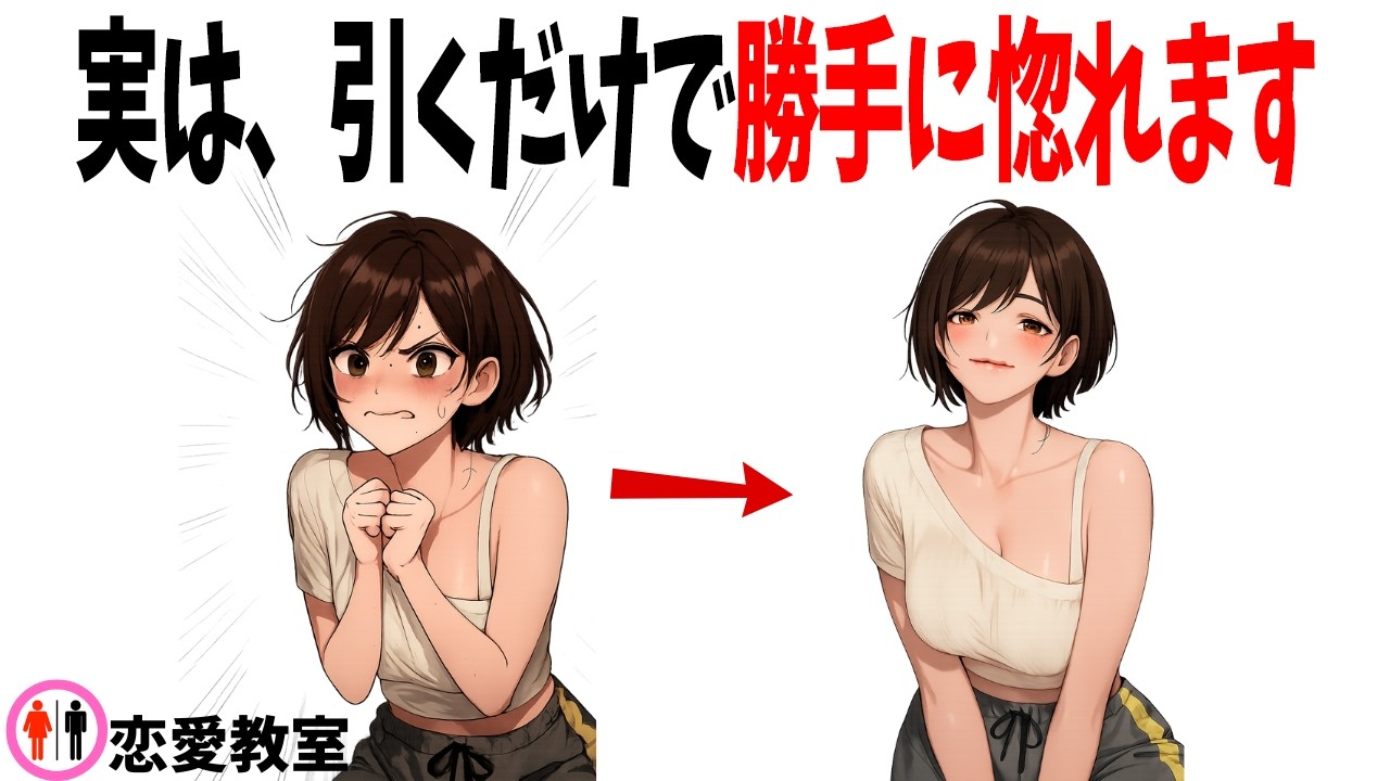 【恋愛心理学】「あんなに嫌いだったのに…」脈なし女性が急に恋に落ちる。評価を180度変えて惚れさせる魔法のメソッド