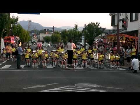 佐賀県鹿島市立　鹿島小学校　吹奏楽部２　ｉｎ　かしま踊り2013