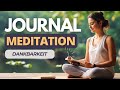 Schreib dich glücklich | Journaling Meditation für Dankbarkeit